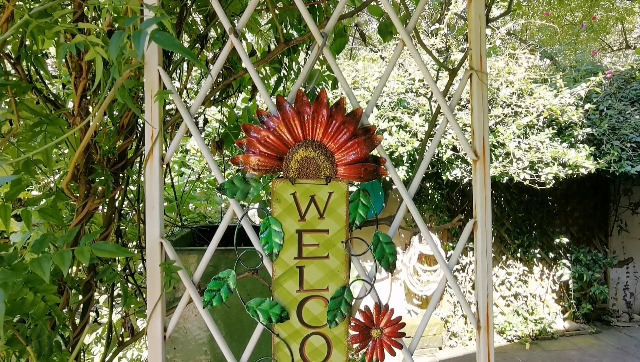 ララオーダー 門松86、ウォールフラワー118ガーランド Amazon.com: Door Decoration Metal Flower Welcome Sign Wall Hanging